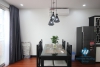 A shiny serviced apartment with 2 bedrooms for rent on Kim Ma street